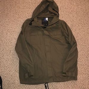 Army Green Long Jacket
